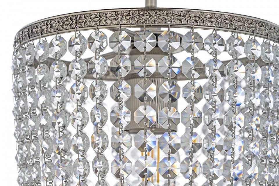 Люстра на штанге Arti Lampadari Stella Nickel Stella E 1.3.20.101 N