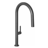 Смеситель для кухни Kludi Area 558526675 глубокий черный матовый