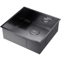 Кухонная мойка Omoikiri Kasen 48-26-INT 4997058 вороненая сталь