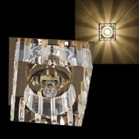 Встраиваемый светильник Sneha 7093/H G9 GD