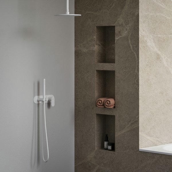 Смеситель для душа Ravak Eleganta X070263 с лейкой белый матовый