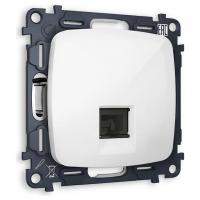 Розетка Ethernet RJ-45 и со шторками, без рамки Ambrella Volt OMEGA MO112005