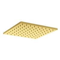 Верхний душ Paini 50PJ759QQ25 квадратный брашированное золото