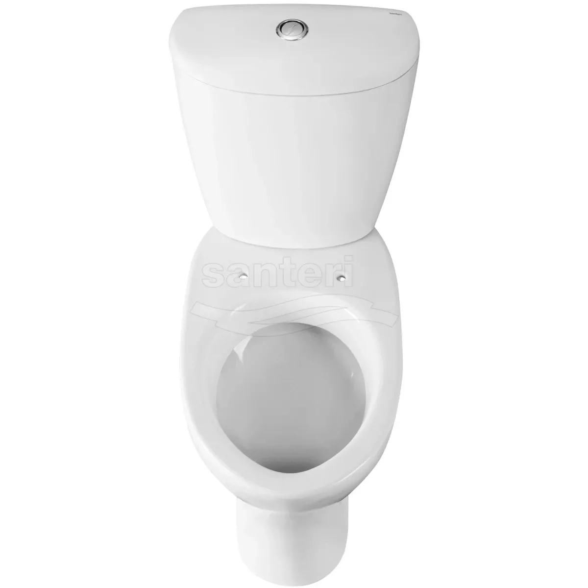 Унитаз-компакт Santeri Versia 1.P401.5.S00.00B.F (4607143310834) косой выпуск, с сиденьем, белый