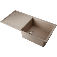 Кухонная мойка Omoikiri Yasugata 100 4993846 бежевая