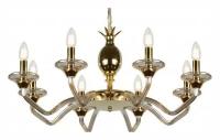 Подвесная люстра iLamp Flo YT2049-8 GD+COG