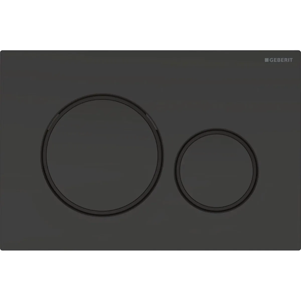 Инсталляция для унитаза Geberit Duofix Sigma 20 111.300.00.5 + 111.815.00.1 + 115.882.DW.1 с кнопкой смыва, черный глянец/черный матовый/черный глянец
