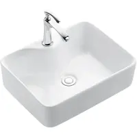 Раковина-чаша CeramaLux 7291(D1390) 48,5x37,5 см, накладная, белый
