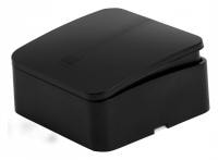 Выключатель двухклавишный с подсветкой Stekker София 49477