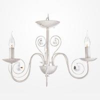 Подвесная люстра Eurosvet Tomas 60018/3 белый с золотом