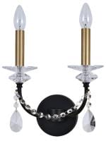 Бра Newport АНАСТАСИЯ 3972/A black+brass