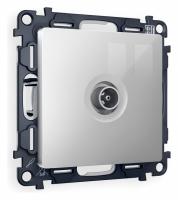 ТВ-розетка оконечная без рамки Ambrella Volt Quant MA413010