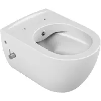 Унитаз подвесной Boheme Bianca 963-2-WM безободковый, с функцией биде, белый матовый