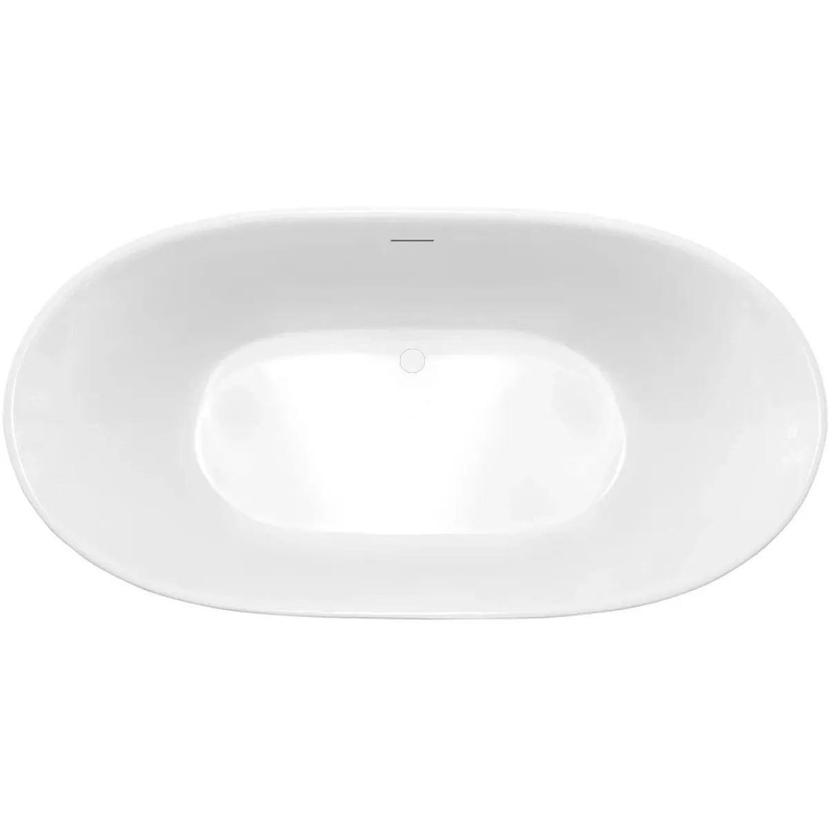 Акриловая ванна Vincea VBT-405-1500 150x75 см, отдельностоящая, белый