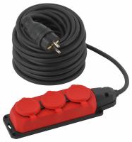 Удлинитель Эра  UK-3e-3x1,5-30m-IP44(KG)