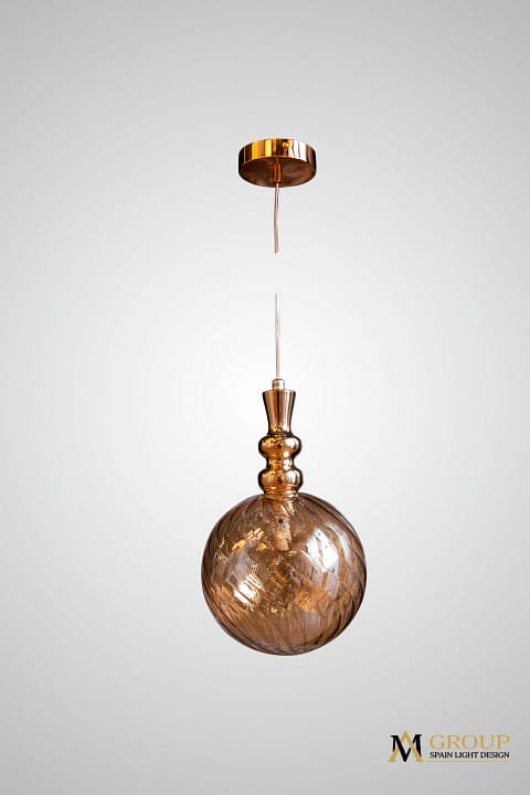 Подвесной светильник AM-Group AM354 AM354-D160 AMBER