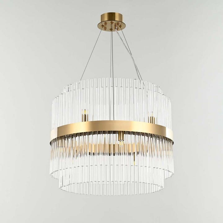 Подвесная люстра Arte Milano Бари 430110.500.10.G9.C1 BS