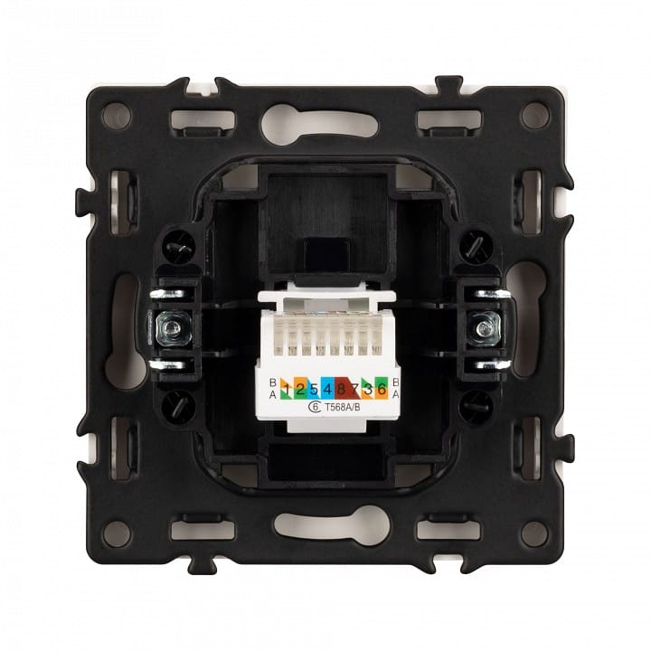Розетка Ethernet RJ-45 без рамки Arlight NOBE 054304(1)