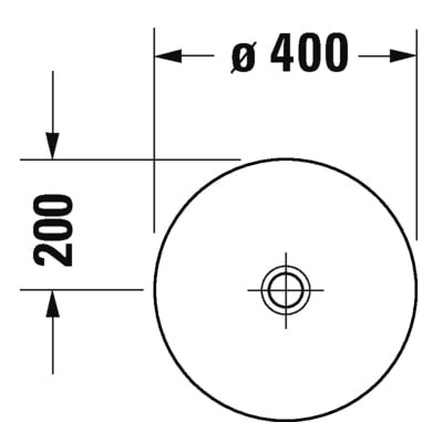 Раковина Duravit D-Neo 40 2371400070