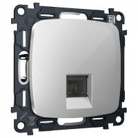 Розетка Ethernet RJ-45 и со шторками, без рамки Ambrella Volt OMEGA MO412005