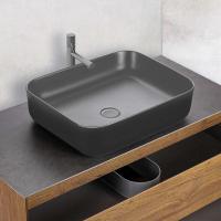 Раковина Vincea 50 см VBS-105MA антрацит матовый