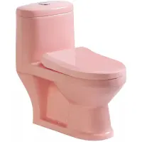 Унитаз-компакт GID Tr2192-PK детский, с сиденьем микролифт, розовый