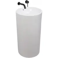 Раковина Rea Estera REA-U0756 46x46 см, напольная, белый