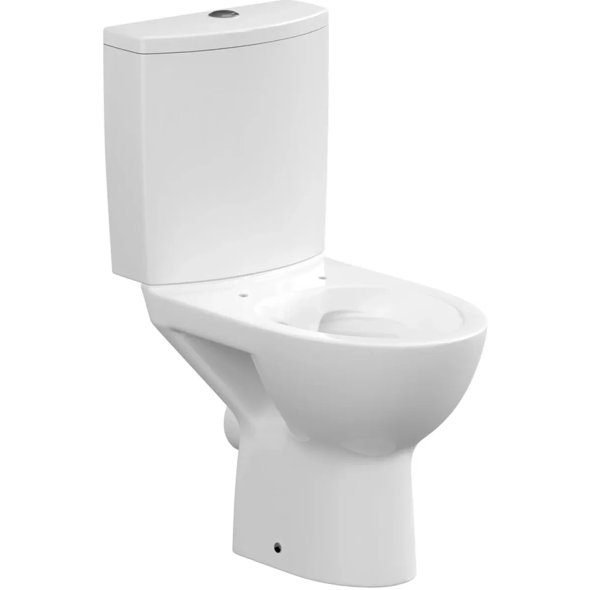 Унитаз-компакт Cersanit Parva KO-PA011-3/6-COn-DL безободковый, с сиденьем микролифт, белый