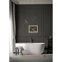 Акриловая ванна Sancos Space FB13 170x80 см, отдельностоящая, белый