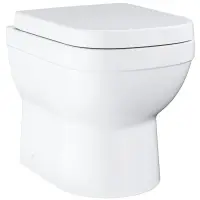 Приставной безободковый унитаз с сиденьем микролифт Grohe Euro Ceramic 39555000