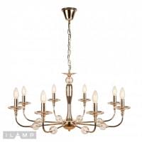 Подвесная люстра iLamp Aura 1030-8GD