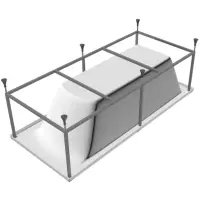 Каркас для ванны 175x70 Vayer Milana GL000024274
