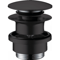 Набор для слива push-open для раковины и биде hansgrohe 50100670 матовый черный