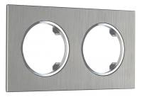 Рамка на 2 поста Arte Milano am-502.11 502.11-2.grey