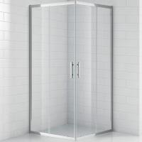 Душевой уголок Cezares Eco 100x100 ECO-O-A-2-100-C-Cr