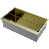 Кухонная мойка Omoikiri Taki 74-U/IF Side 4993171 светлое золото