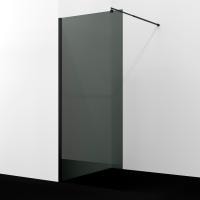 Душевая перегородка WasserKRAFT Rur 30W 110 30W46MB-TG матовая черная