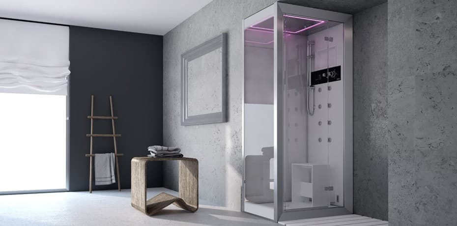 Душевая кабина Jacuzzi FRAME 120 TТ 9448-254A белый/хром