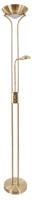 Торшер с подсветкой Arte Lamp Duetto A4329PN-2PB
