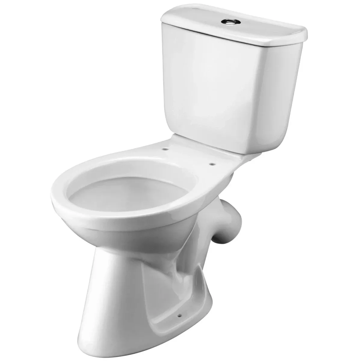 Унитаз-компакт Santek Бриз 1.WH30.2.138 косой выпуск, с сиденьем, белый