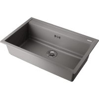 Кухонная мойка Omoikiri Kitagawa 79-LB 4993998 leningrad grey