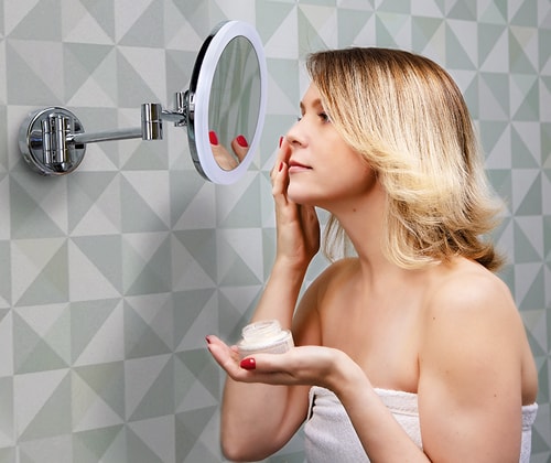 Зеркало с LED-подсветкой WasserKRAFT K-1004