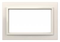 Рамка для двойной розетки Elbi Eleсtriс Zena 608-010200-908