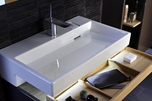 Тумба под раковину Jacob Delafon Terrace 80 (EB1186-G1C) белая