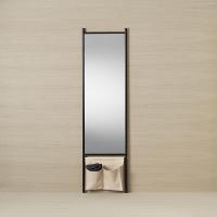 Зеркало напольное Burgbad Mya 53 SFKI053 F3192 дуб черный/медово-коричневый