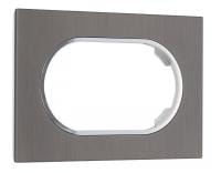 Рамка для двойной розетки Arte Milano am-502.11 502.11-double.grey