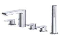 Смеситель для ванны BelBagno Terra TER-VI5-CRM Хром