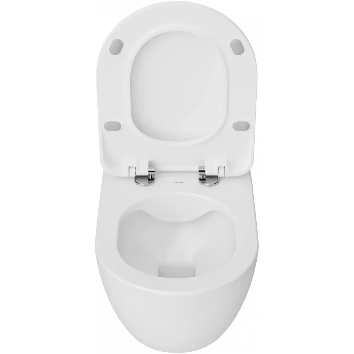 Унитаз подвесной Creavit Free FE322-11MB00E-0000 безободковый, белый матовый