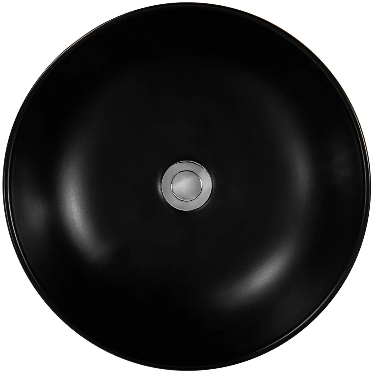 Раковина-чаша Aquatek Европа AQ5558-MB 41,5x41,5 см, накладная, черный матовый