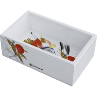 Кухонная мойка Omoikiri Mikura 76-Tokyo 4993021 белая матовая